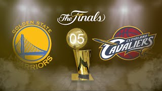 Pronostique  NBA 2K16  Finales NBA 2016  Match 5  Golden State Warriors Vs Cleveland Cavaliers [upl. by Loralie]