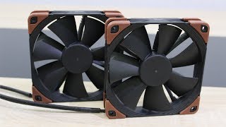 Noctua NFF12 industrialPPC2000 PWM 120mm Review [upl. by Garey]