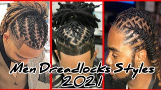 LATEST MEN DREADLOCKS STYLES 2021 [upl. by Xirdnek]