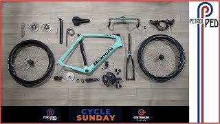 Bianchi Oltre XR4 with Super Record EPS  Ultimate Bike Build step by step  Cycle Sunday S2 Ep1 [upl. by Naliorf388]