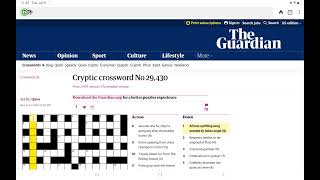 Guardian Cryptic Crossword Tuesday 9 July 2024 [upl. by Mungo]