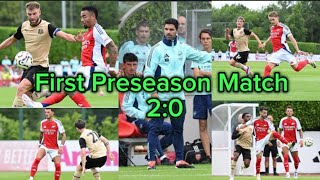 Arsenal 20 Leyton Orient  First PreSeason Match  Jesus amp Emile Smith Rowe  Arsenal Latest News [upl. by Bonns]