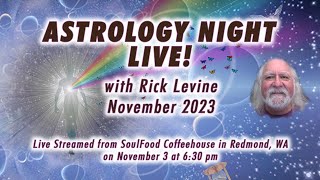 November Astrology Night with Rick Levine [upl. by Bannister]