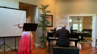 Gaubert Flute Sonata No 3 Movement I Allegretto Carina Geist [upl. by Lundgren]