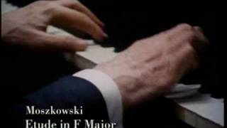 Vladimir Horowitz  Moszkowski  Etude in F Major [upl. by Anitsirc]