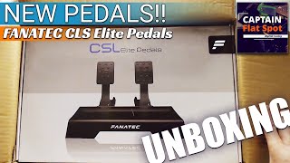 FANATEC CSL Elite Pedals  Quick Unboxing amp Assembly [upl. by Peggy]