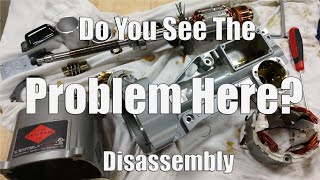 Complete Disassembly of the Skilsaw 12quot Worm Drive Miter Saw To Find Issues From Previous Video [upl. by Richard]