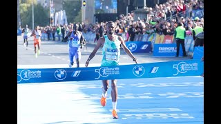 Highlights of the Berlin Marathon 2024 [upl. by Anawek179]