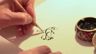 The art of Arabic calligraphy [upl. by Ahtis646]