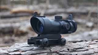 Element 4x32 ACOG Style Sight Airsoft Review [upl. by Patrick]