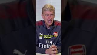 Arsène Wenger parle de l’entraîneur 🧠 wenger coaching football france arsenal edit [upl. by Aitnis]