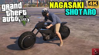 How To Install Nagasaki Shotaro CCC Bike Mod in GTA 5  GTA 5 MODS [upl. by Aihsad]