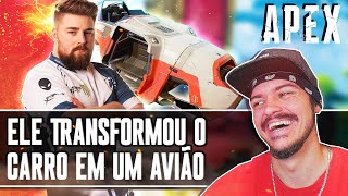 APEX REACT  O ROGUE FEZ O CARRO VOAR [upl. by Elehcor315]