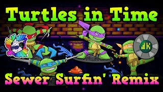 TMNT IV Turtles In Time  Sewer Surfin Remix with dannykmusic812 [upl. by Mechling797]