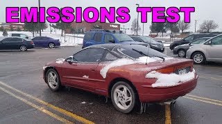 Turbo AWD Eagle Talon Smog  Emissions and Registration [upl. by Anirdua835]