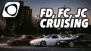 We Take The 20B FD a MINT S5 TII and the JC Eunos Cosmo Out [upl. by Decrem]