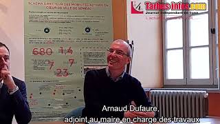 Séméac 65 Arnaud Dufaure adjoint au maire  présente le schéma directeur des mobilités douces [upl. by Kawasaki298]