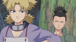 TEMARI SAVES SHIKAMARU amp BATTLES WITH TAYUYA [upl. by Noreh25]