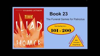 The Iliad  Book 23  Audiobook [upl. by Annahavas]