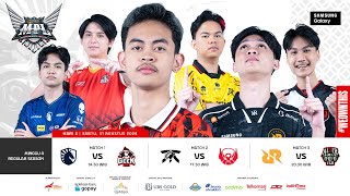 🔴 LIVE  MPL ID S14  Regular Season Hari 2 Minggu 4  Bahasa Indonesia [upl. by Assirehc]