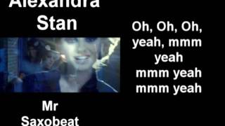 Alexandra Stan  Mr Saxobeat HQ Lyrics [upl. by Otsuj266]