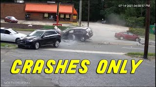 INSANE CAR CRASHES USA amp Canada  BEST OF Hit And Run Accident Road Rage Bad Driver Brake Check [upl. by Assenyl]