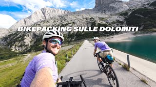 ATTRAVERSIAMO LE DOLOMITI IN BIKEPACKING [upl. by Funk396]