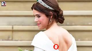 Princess Eugenie Shares Royal Wedding Photos Showing Her Back Scar on Instagram [upl. by Adnoma]