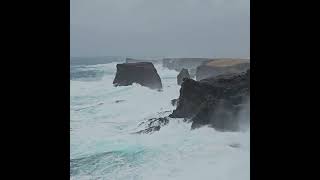 Stormy Weather As Storm Jocelyn Hits Shetland [upl. by Kenon]