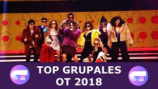 Top de actuaciones grupales OT 2018 [upl. by Sjoberg]