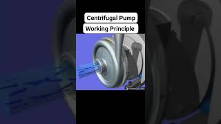 Centrifugal Pump working Principle Animation mechanicalengineering mechanical [upl. by Lecirg]