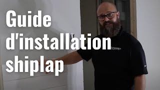 Guide dinstallation shiplap [upl. by Ihana]