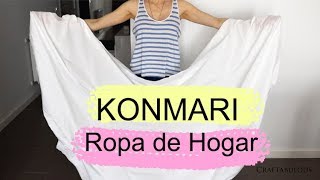 🛏 La Magia Del Orden  MÉTODO KONMARI  Ropa de hogar  Craftabulous [upl. by Jat]