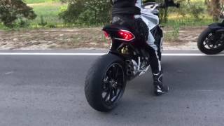 mv agusta dragster 800 sound [upl. by Ynor]