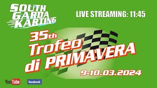 35th Trofeo di Primavera  10032024  Lonato South Garda Karting  Prefinali  Finali [upl. by Annoit]