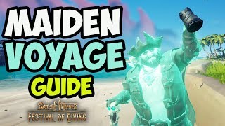 Sea of Thieves  Maiden Voyage Secret Vault Key Location  Vault  25K Gold  200 Doubloons [upl. by Trever81]