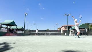 2024 USTA Mens National 40s Clay Court Doubles Final [upl. by Bloxberg]