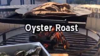 Sunday Afternoon Oyster roast at Palmetto Bluff Bluffton SC [upl. by Hepzi]