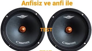 Araçta anfisiz midrage ve anfi ile Cadence midrange sesi incelemesi [upl. by Atirak]