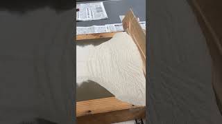 Accretionary process by a sand experiment [upl. by Gant]