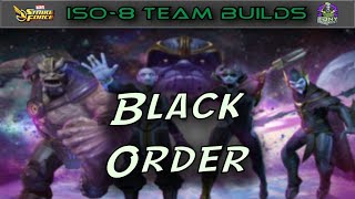 ISO8 Team Builds 2021 Black Order [upl. by Annauqahs]