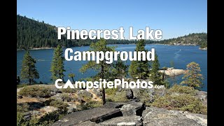 Pinecrest Lake Campground Stanislaus National Forest California [upl. by Nichols657]