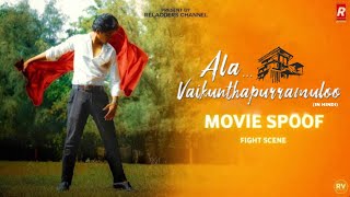 Allu Arjun Fight Scene  Ala Vaikunthapurramuloo  Sahil Shaikh  Reloaders Channel [upl. by Ruskin]