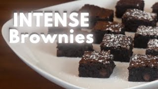 INTENSELY Chocolate Brownies  simply the BEST [upl. by Munt]