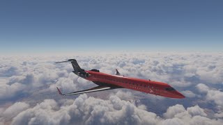 MSFS 2020 Full IFR Flight CRJ700 Adelaide YPAD to Sydney YSSY w Timelapse [upl. by Joseph]