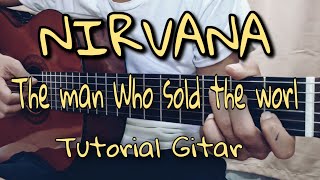 Tutorial gitar Nirvana the man who sold world  mudah untuk pemula [upl. by Mathre337]