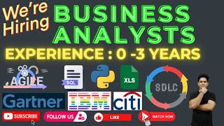 Business Analyst Jobs 2024  Business Analyst Jobs for freshers in India  Business Analyst Jobs WFH [upl. by Ynohta]