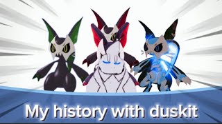 MY HISTORY WITH DUSKIT IN LOOMIAN LEGACY [upl. by Yawnoc]