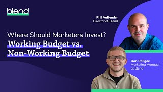 B2B Marketing Budgeting Working Budget vs NonWorking Budget [upl. by Kristian443]