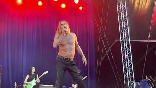 Iggy Pop  I Wanna Be Your Dog Live at Syd for solen Copenhagen June 2023 [upl. by Mialliw]